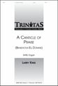 A Canticle of Praise SATB choral sheet music cover